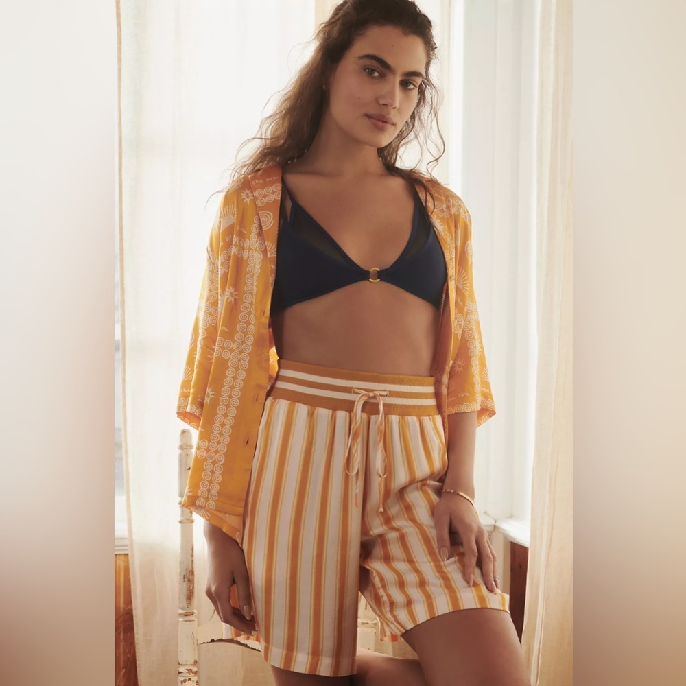 NWT NWT By Anthropologie Silky Bermuda Boxer Pyjama Shorts